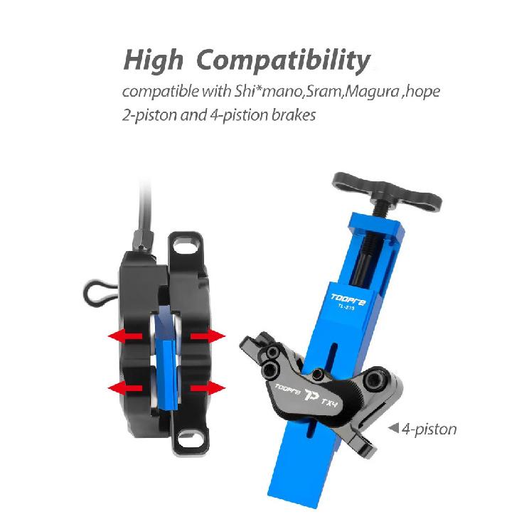 Bicycle Bike Caliper Hydraulic Brake Piston Press Maintenance Repair Tool Reset Retracting Brake Caliper for SHIMANO/SRAM