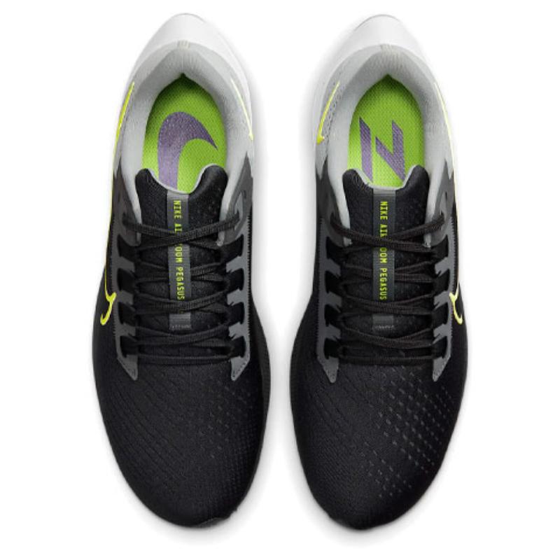 Nike Air Zoom Pegasus 38 Černá Kouřově šedá Volt Tenisky CW7356-005