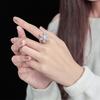 Adjustable Rotating Snowflake Ring for Women: Fashionable Influencer-Inspired Index Finger Ring