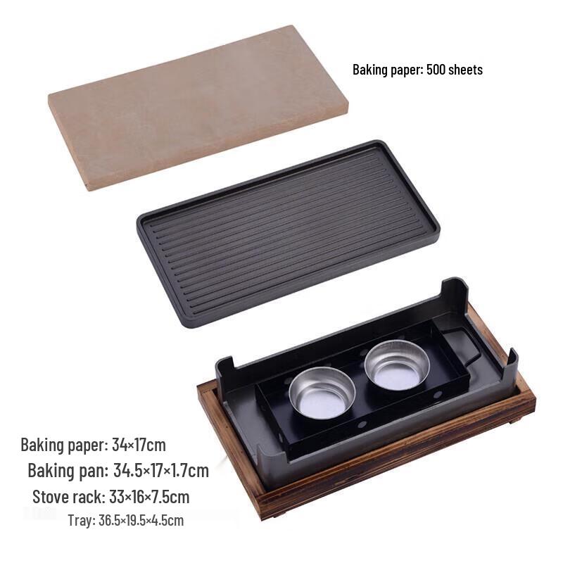 

Jundingying Commercial Alcohol/Candle BBQ Warming Stove Kit