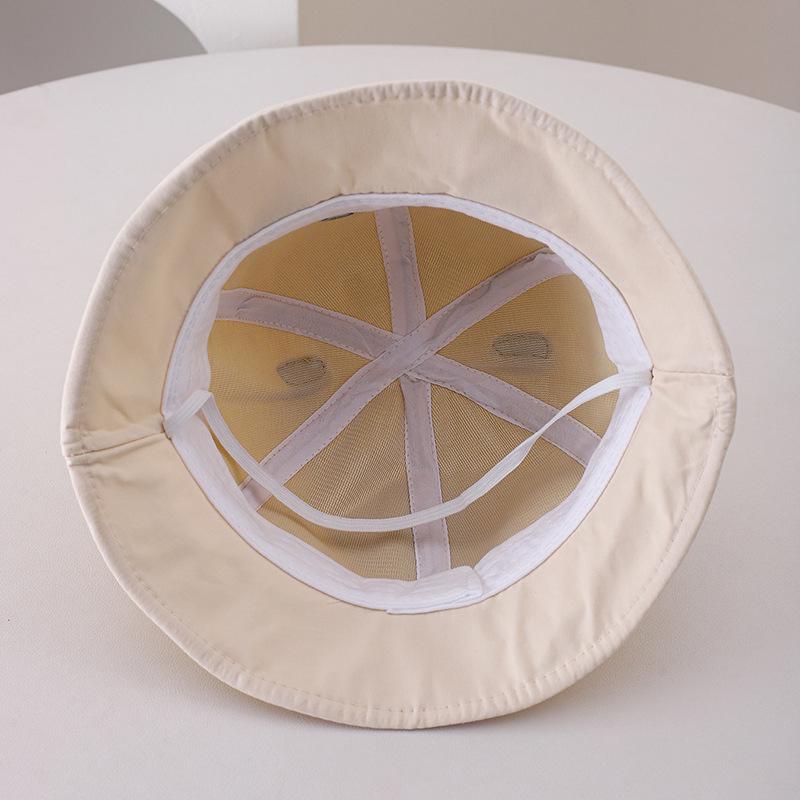 Korean-Style Cute Bear Bucket Hat - Adorable Sun Protection for Kids