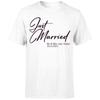 Mr Mrs Just Married Anniversary Gift For Wife Husband Matching TshirtOrP1A