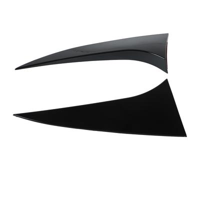 2pcs Glossy Black Rear Window Side Spoiler Wing Car Accessories Replacement for Hyundai IX35