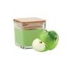 MidOcean Pila Green Apple Square Bamboo Scented Candle