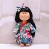 Spain Mia Potato Doll 24cm Clothes - Printed Kimono Dress-up Set