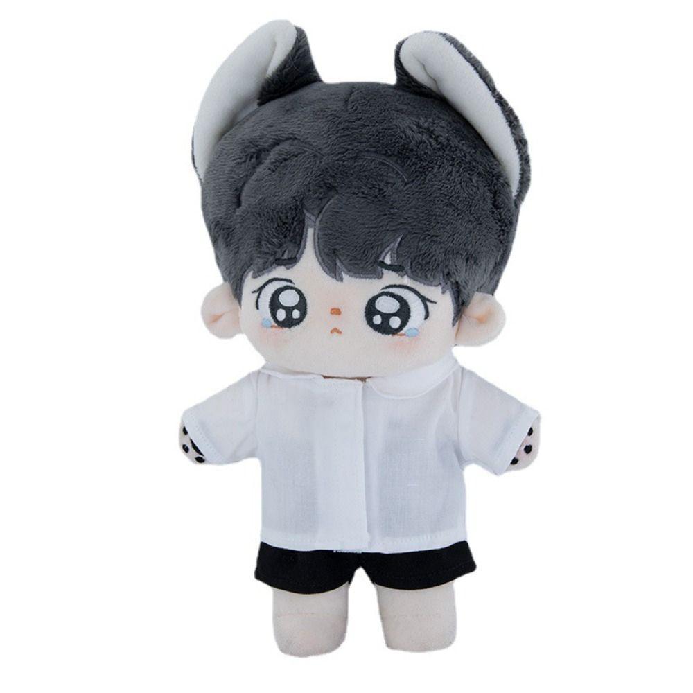 Handmade Doll Trousers Fashion Casual Wear for 1/11 1/12 OB11 Dolls 10cm Cotton Doll