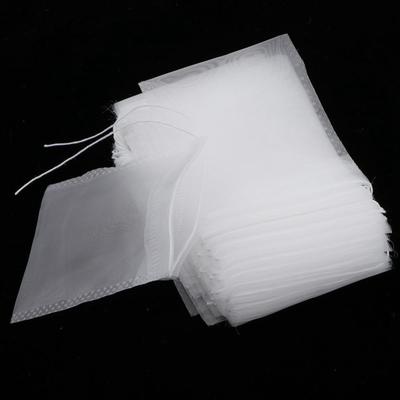 50 CKE Tea Infuser Bags Reusable Coffee / Brew Loose Leaf Egg Drawstring for Office