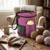Front Pocket Yarn Storage Bag Large Capacity Knitting Tool Storage Bucket  Craft Supplies Use