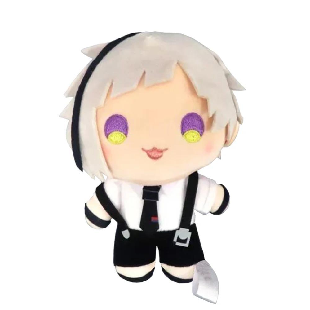Nakahara Chuuya Dazai Osamu Plush Cotton Doll Body Dress Up Plush Stuffed Toy Cosplay Cartoon Stuffed Toys Children Gifts 20cm