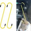 S-Shaped Design Brake Caliper Hanger Rubber Tips Automotive Repair Tool S Shape Hook Axle Work