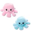 Reversible Cute Octopus Plush Toy - Expression Pillow & Birthday Gift for Girls