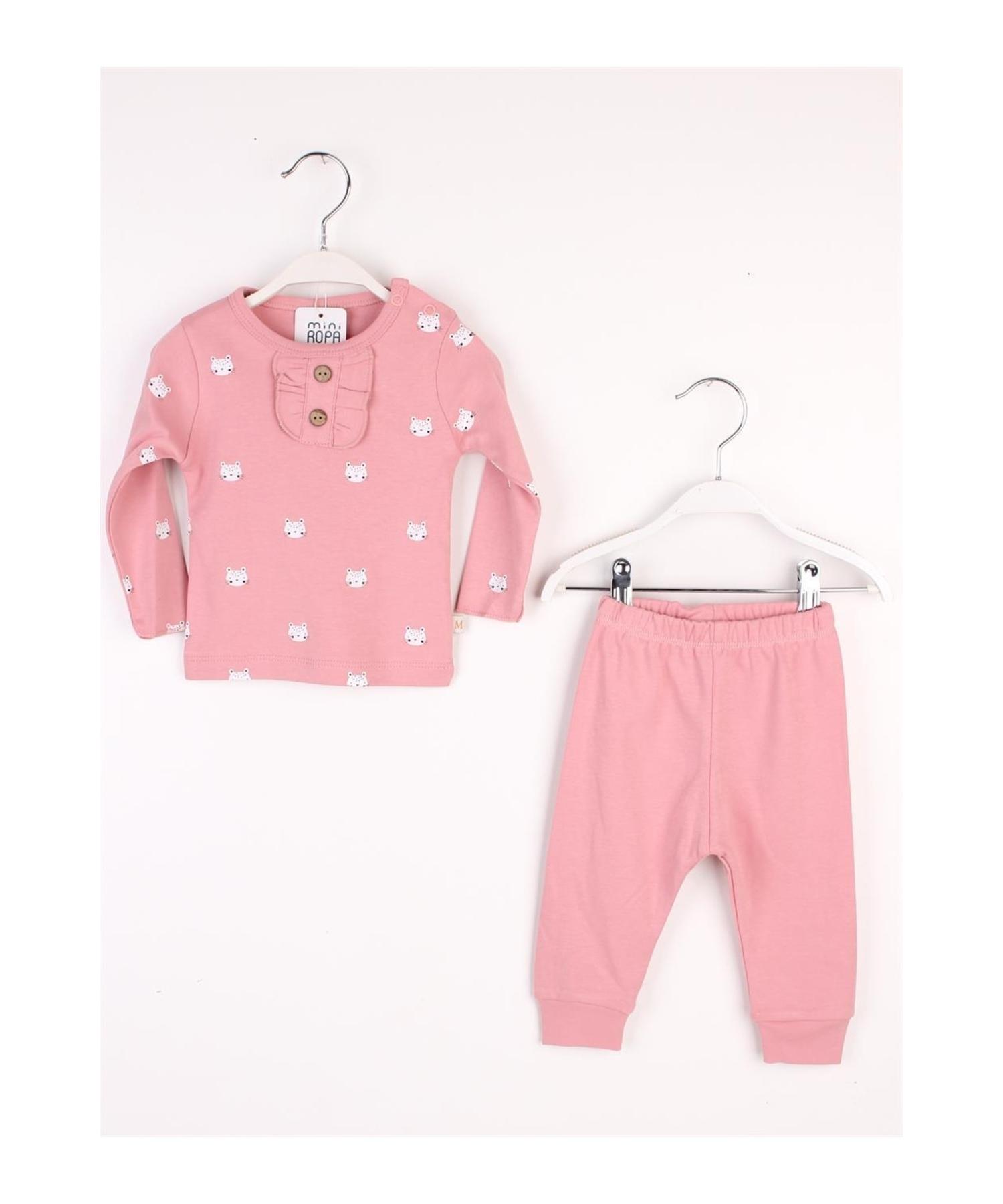 

Pink Cat Baby Girl Set