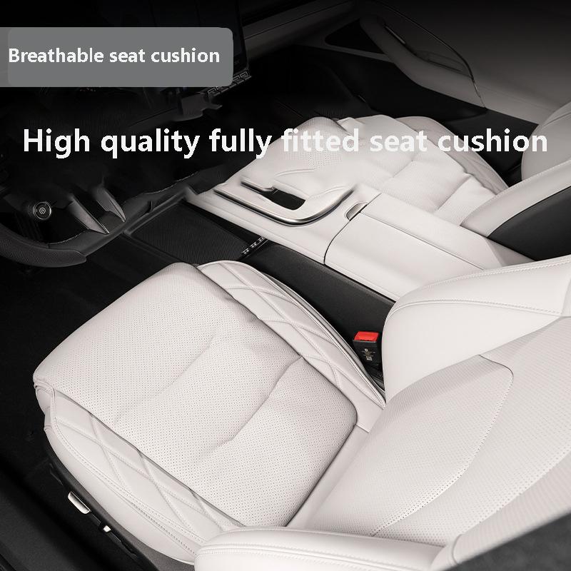 Universal Car Seat Cover Leather Cars Seat Waist Cushion Covers Four Season Auto Interior Seats  Protection Pad Car Accessorie
