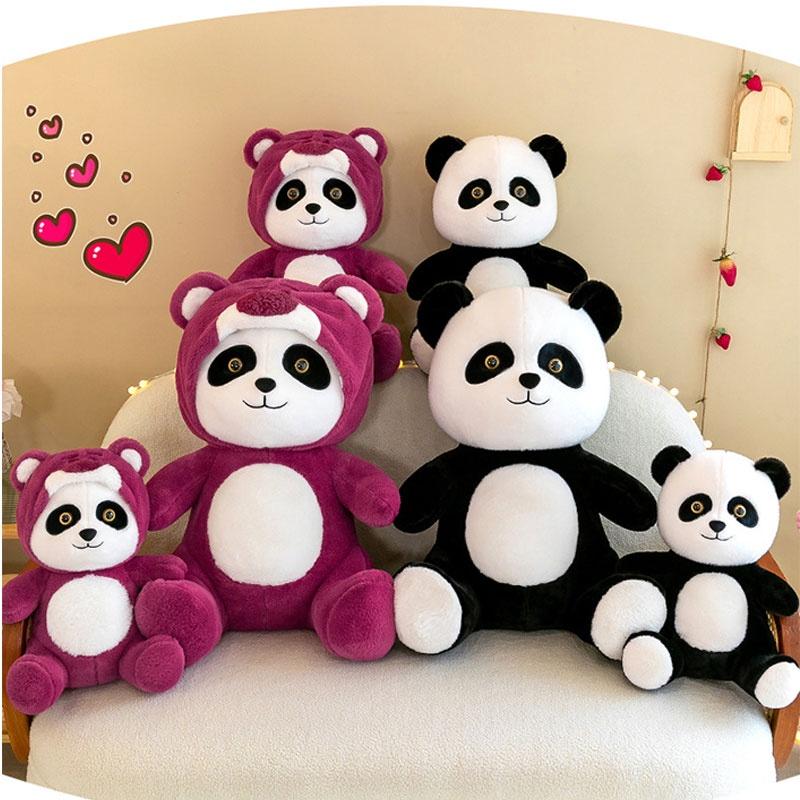 Cute Panda Plush Toy For Girls Perfect Birthday Gift Or Opening Event Present 40cm 0.5kg