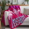 Singer K-Kpop D-Demon H-Hunters Blanket Warm And Soft Suitable For Bedroom Living Room Sofa Bed Office Travel Camping