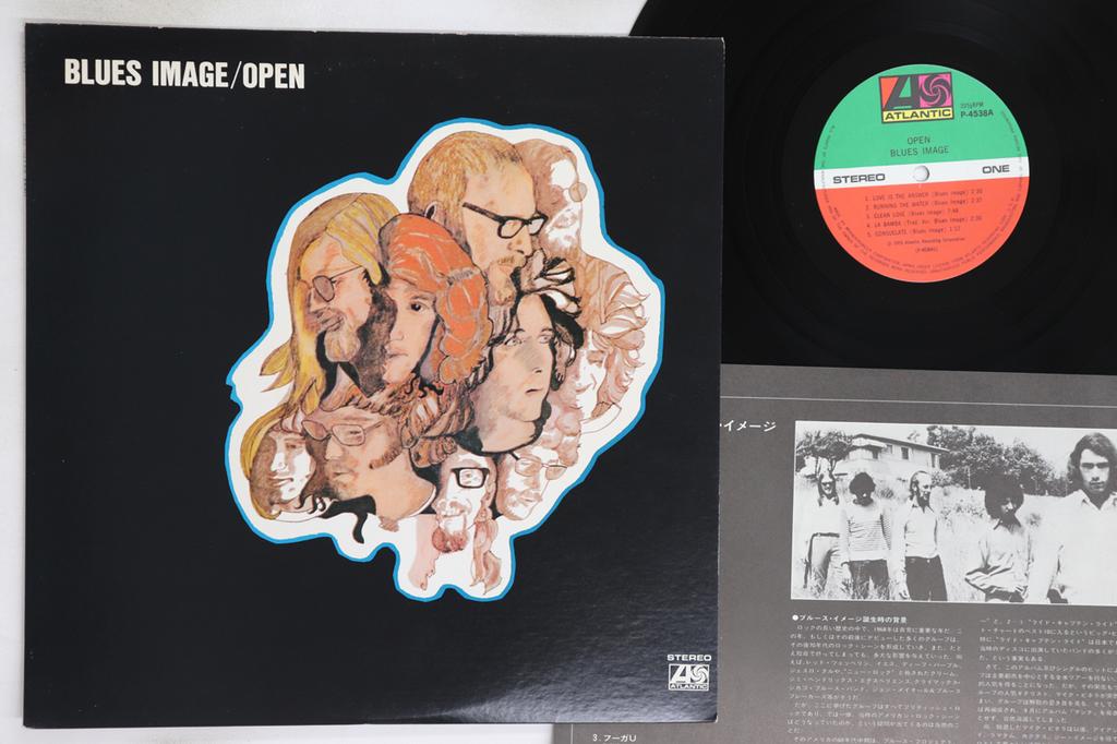 LP Record BLUES IMAGE - Open P4538A ATLANTIC 1978 Japan Rock Used