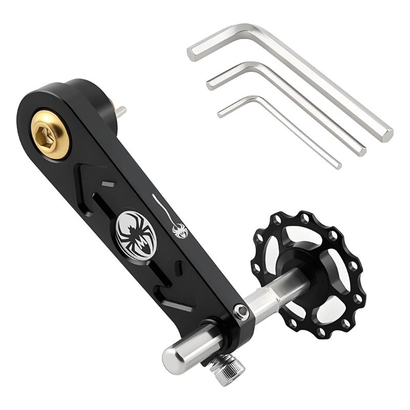 Bicycles Chain Guide Road Bike Adjustable Chainring Chain Stabilizers Durability Aluminun Alloys Bike Chain Guide