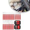 34pcs Terminal Removal Tool Electrical Wire Connector Repair Terminal Car Electrical Wire Crimp Connector Pin Extractor