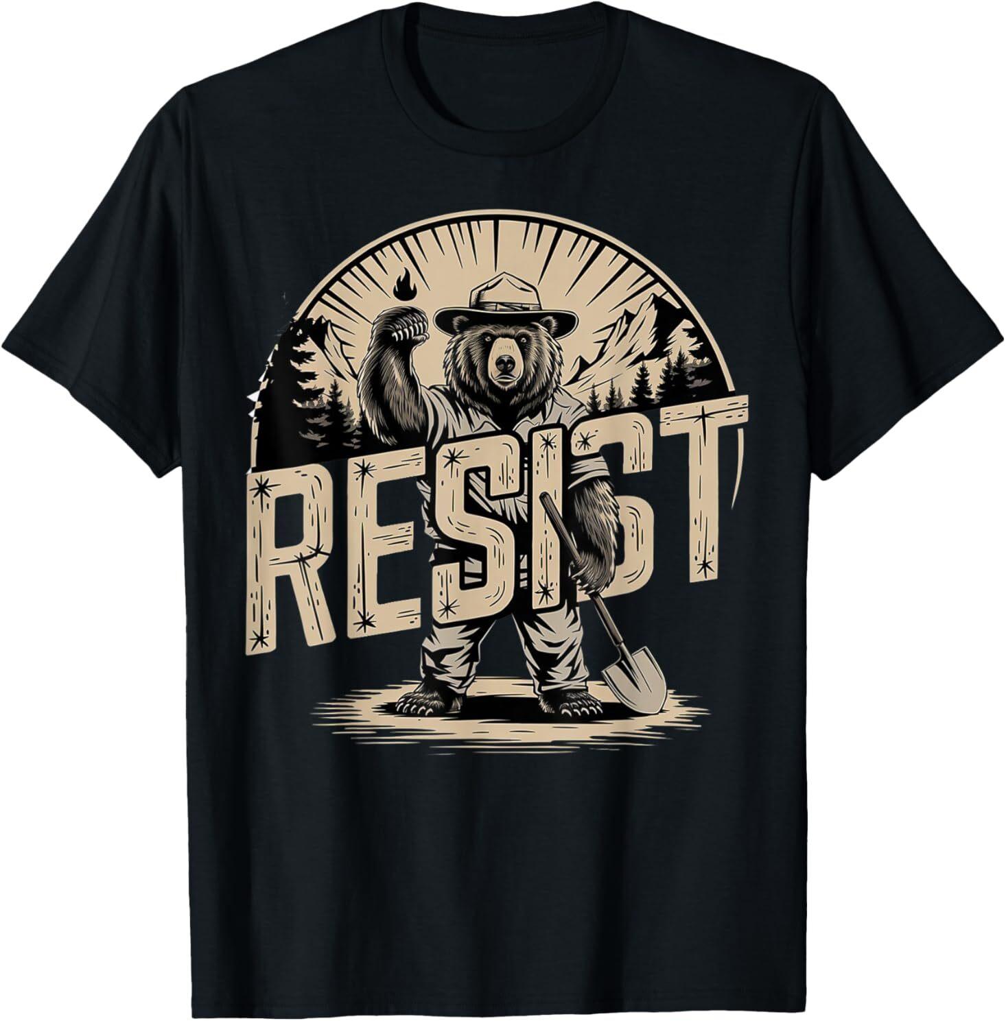 Смешная футболка Национального парка The Resist M