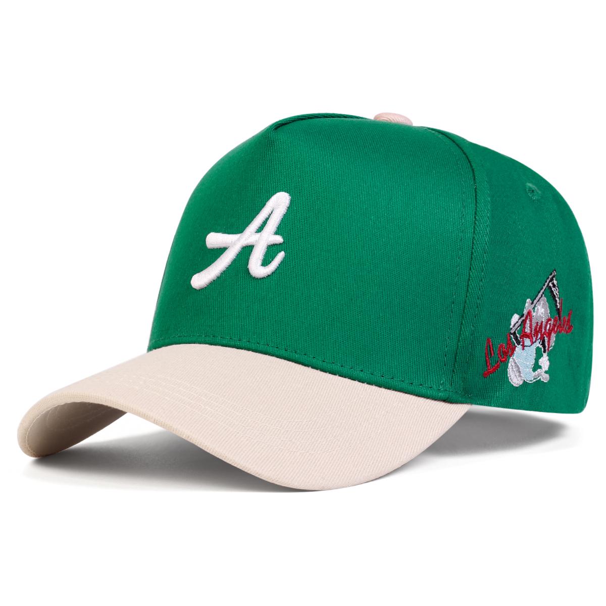 

Бейсболки унисекс с вышивкой в виде буквы «A» на боку в стиле Лос-Анджелеса для отдыха на весну и осень, регулируемые повседневные шляпы, солнцезащитные шляпы