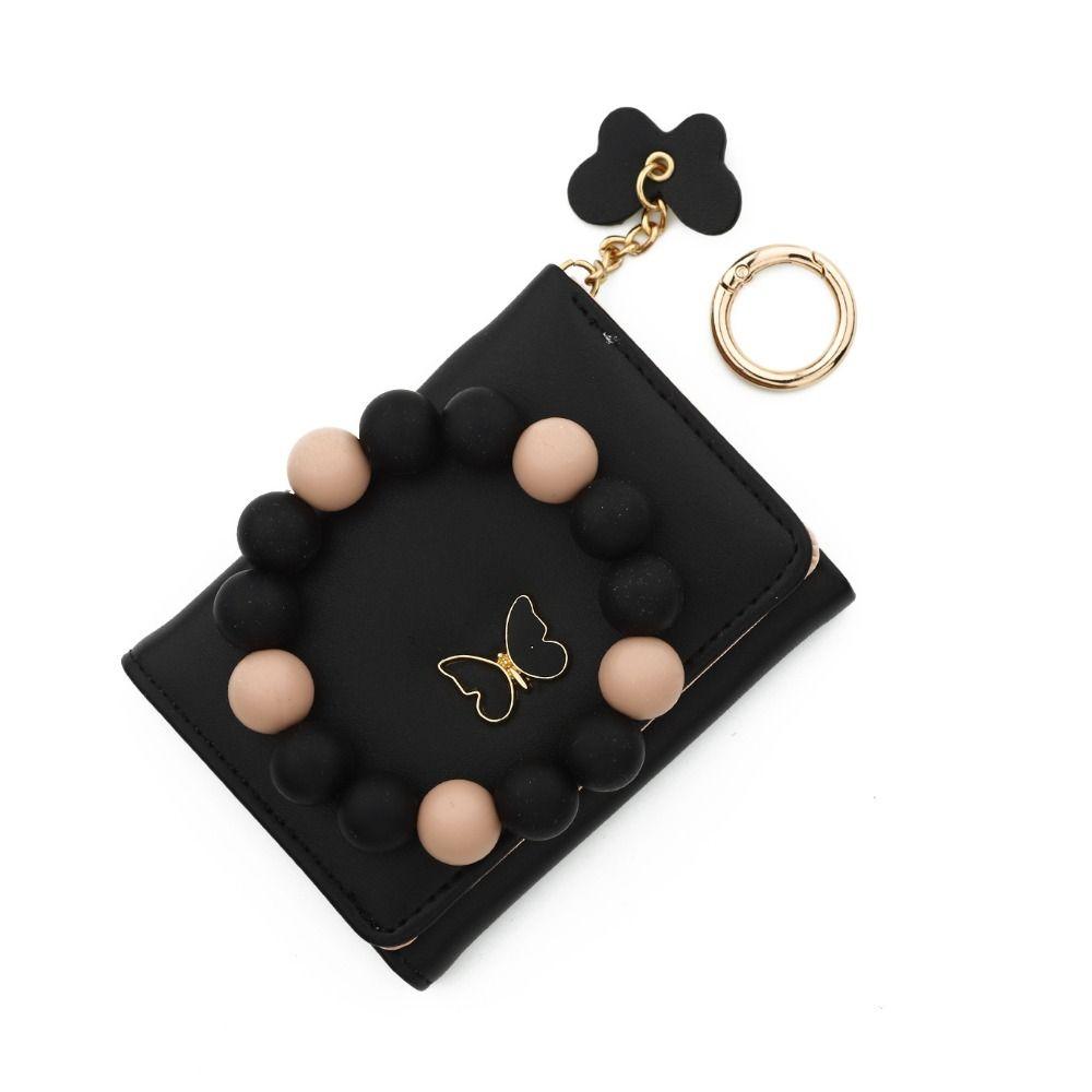 With Key Ring Bracelet Keychain Wallet Boho Style Bangle Wallet Keychain  Women's Accessory