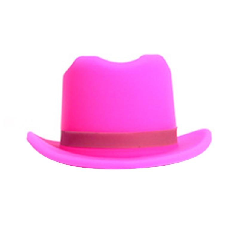 Champagne Corks Wine Stopper Preserver Hat Shaped Wine Saver Pump Silicone Wine Bottle Stopper Perfect for Wine Lover