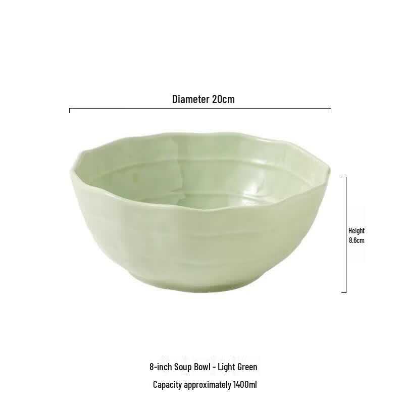 Ins-style Cream Ceramic Dinnerware Set