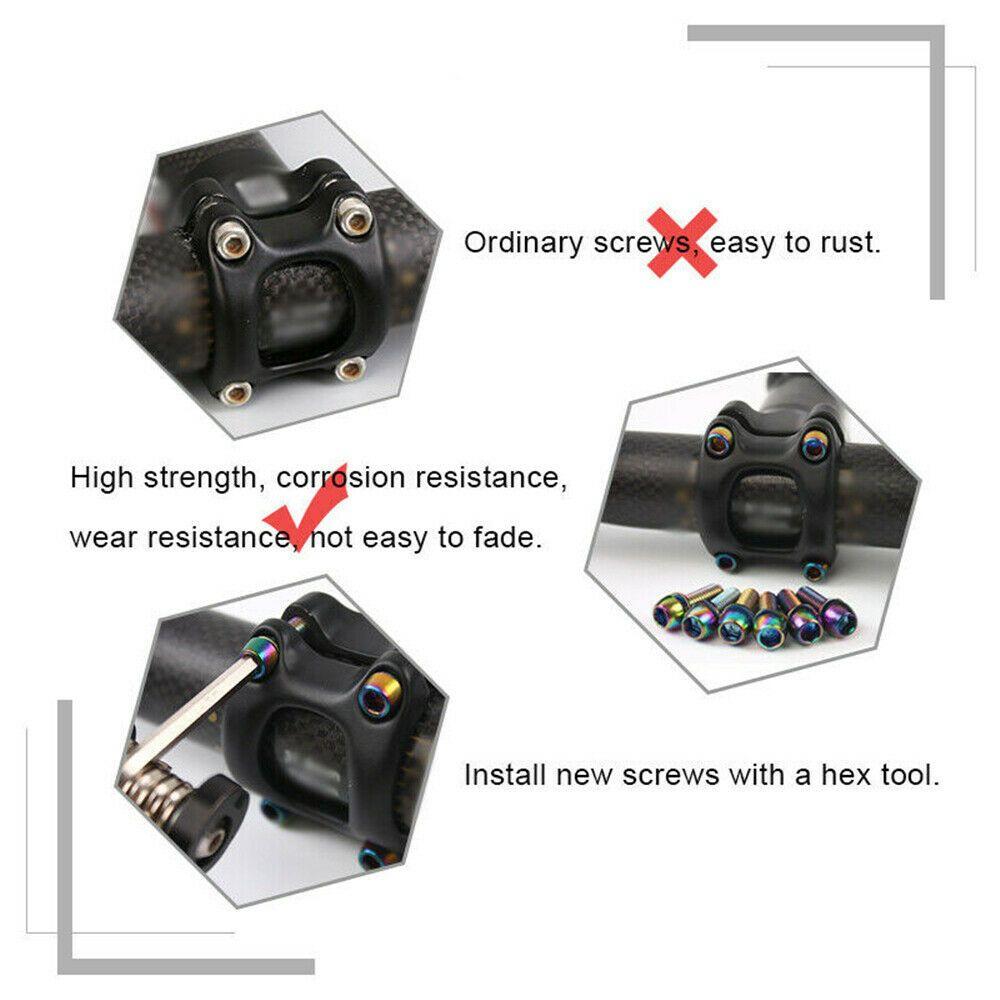 

Аксессуары для велосипедов, болты из нержавеющей стали, крепежные болты выноса велосипеда, винты с фиксированным болтом, детали велосипеда