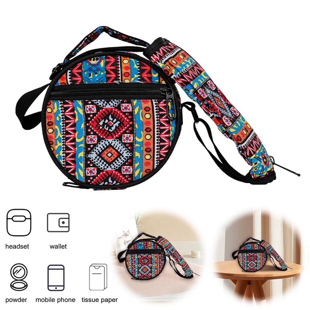 6.5 Inch Steel Tongue Drum Bag with Shoulder Strap Handpan Drum Carry Bag Hand Shoulder Bag Carrier Bags for Drum Protection