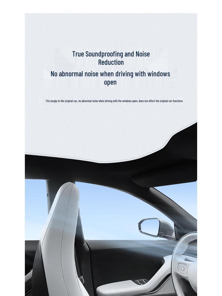 Nio ES6 Sunroof Sunshade: Heat Insulation & Privacy Protection