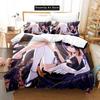 3D Print Fashion Anime Ninomae Ina'nis-in Bedding Set Boys Girls Twin Queen Full Size Duvet Cover Pillowcase Bed Adult Bedroom