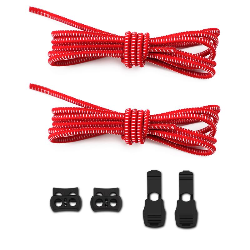 1Pair/3Pair New Unisex Round Elastic Shoelace High-Quality Laces for Sneakers and Casual Shoes Available in A Variety of Colors