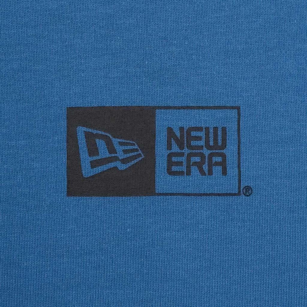 New Era Short Sleeve Onspotz Exclusive Oversized Blue Black M Oversized Cotton Tee Box Logo T-Shirt S/S