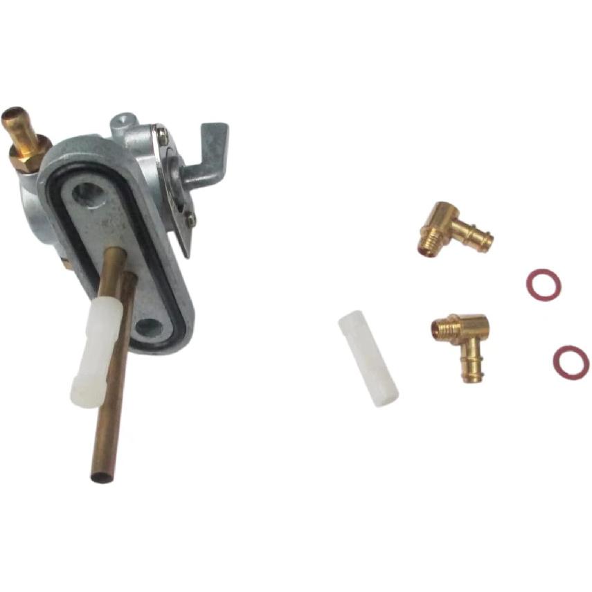 2X Petcock Fuel Gas Tap Valve Right/Left for Yamaha XS1100 1978-1981 447-24500-02-00