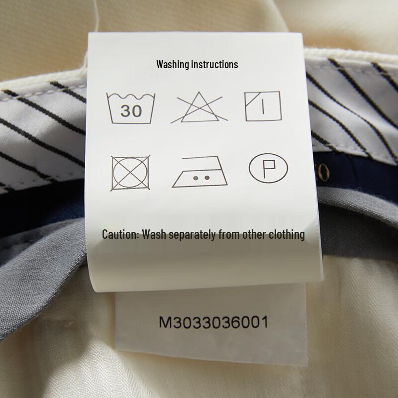 GIOVANNI VALENTINO Men's Cotton Blend Straight Leg Business Casual Pants