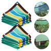 Color Sunshade Net Anti-UV Shade Cloth Thicken Shading Net Outdoor Yard Greenhouse Canopy Plant Sun Nets Sunscreen Cloth