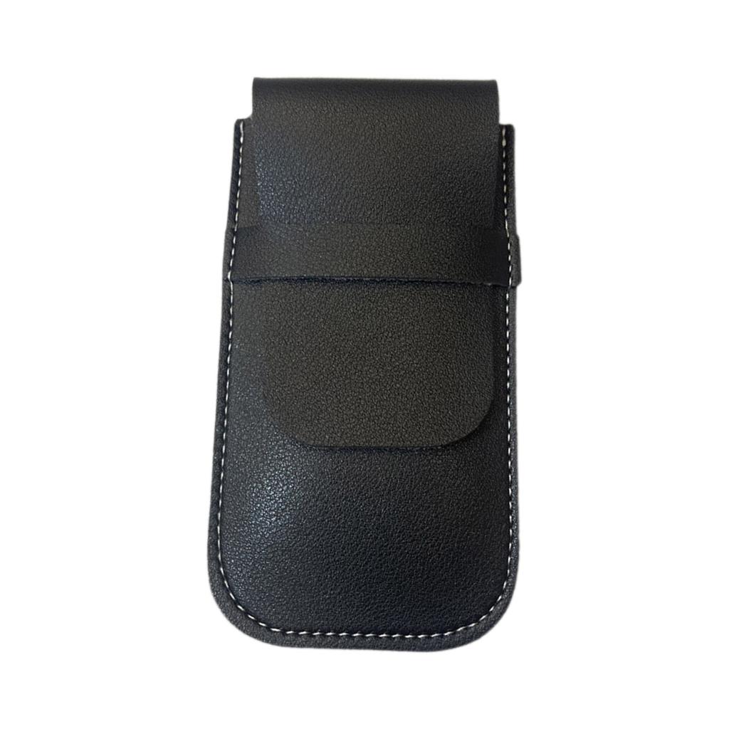 Fashionable Travel Watch Storage Case PU Leather Bag with Multiple Compartments for Display Organization Home Use
