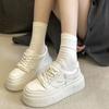2026 New Women's Xiaoxiangfeng Thick-soled Spring Versatile Muffin Shoes Casual Breadboard Shoes Women