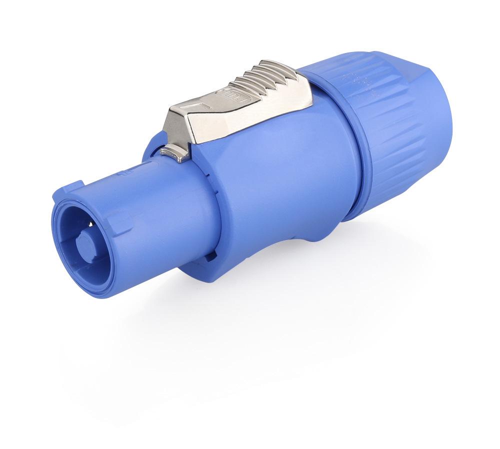 3P Stage Lighting Beam Light with Aviation Plug, LED Display, and XLR Waterproof Male/Female Socket.
