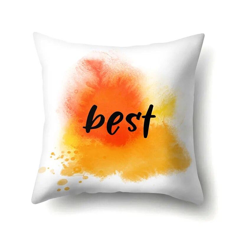 

Наволочка с принтом в виде граффити и алфавита для дивана 40x40cm