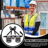 Suspender Tool Belt Heavy Duty Construction Tool Belt with Pouches Work Belt Tool Organizer Carpenter Tool Belt