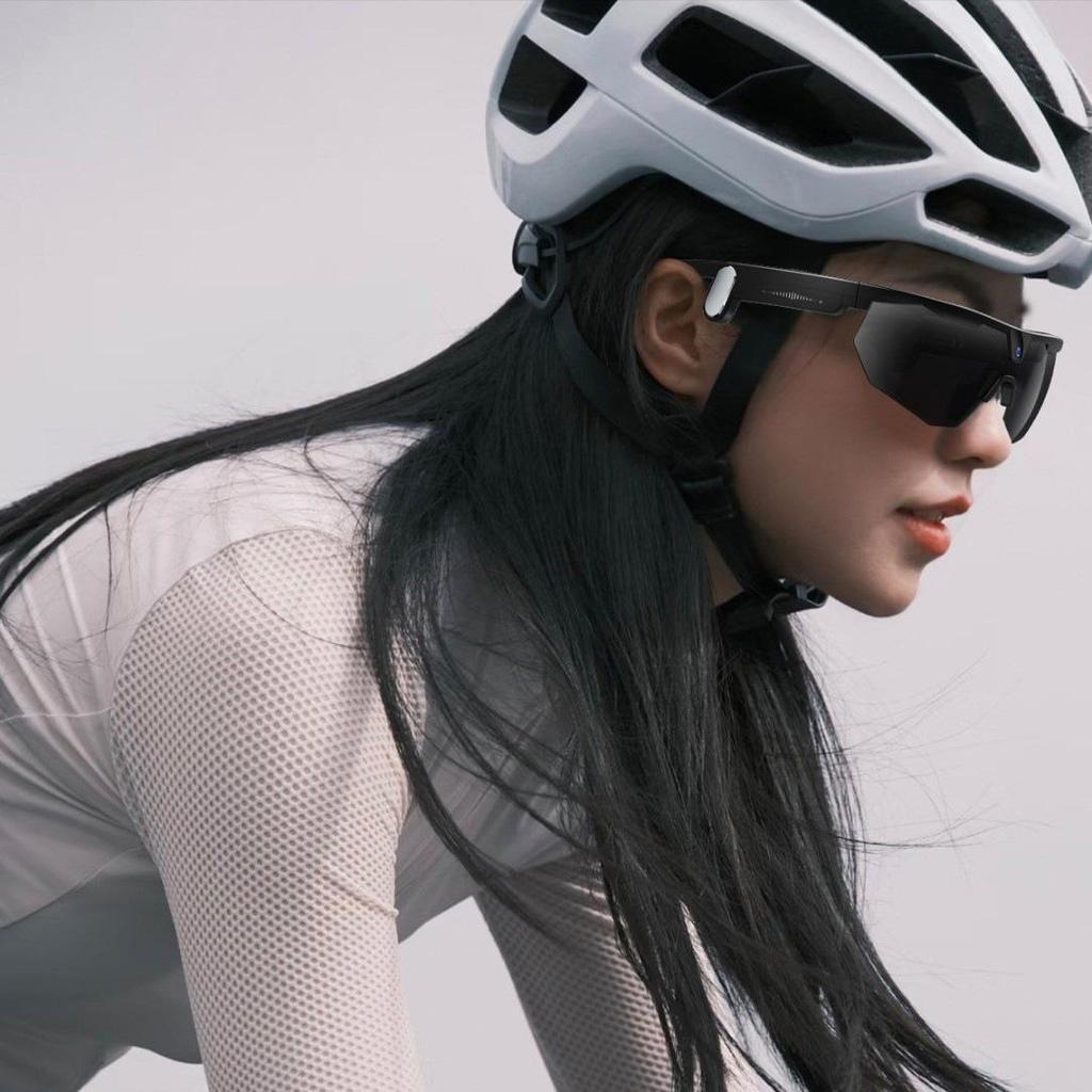 Cross-Country Cycling AI Smart Glasses: 800W Camera, Sports Video Recording, Audio Translation.