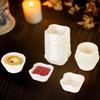 100/250Pcs Oil Proof Cup Mooncake Paper Holder Square Paper Brownie Liner Medium Size 45/50/55/62mm Xue Meiniang Paper Tray