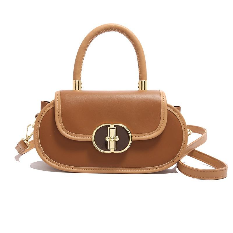 Bag texture design portable women's bag niche bag new autumn messenger bag