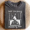 Funny Goose Hockey Shirt and kids tshirt, Silly Penalty Box Graphic Tee, Animal Meme Humor