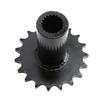 19T Front Engine Sprocket for 428 Chain Compatible with GY6 150 200cc ATV Go-Kart Quad Buggy - Motorcycle Parts Accessory