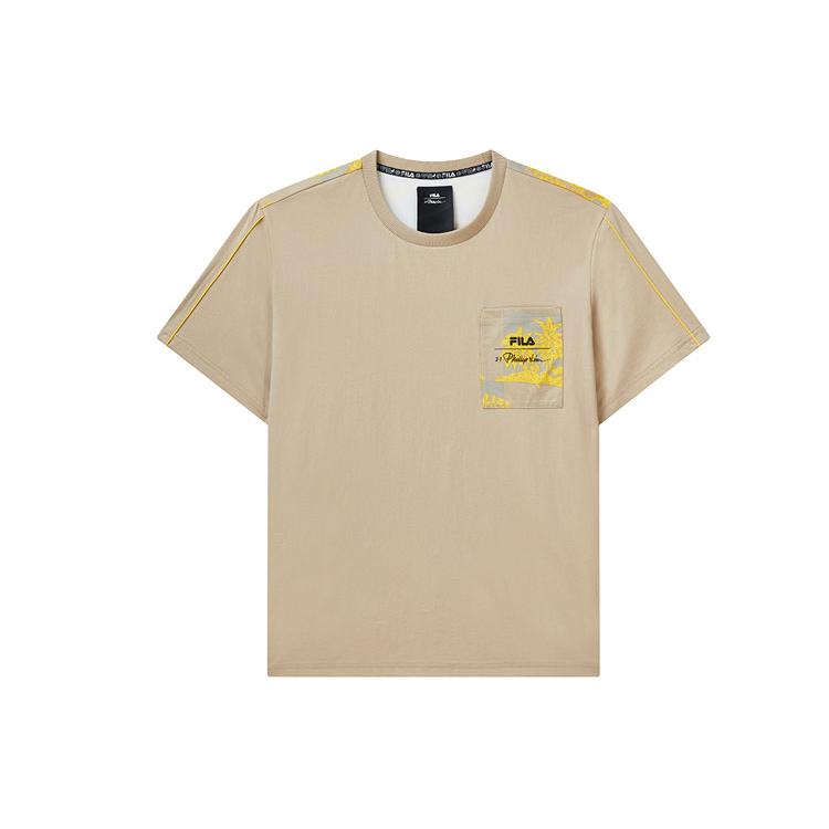 New FILA 3.1 Phillip Lim Collaboration Collection T Shirt Men's Light Brown F11M116107F-BG