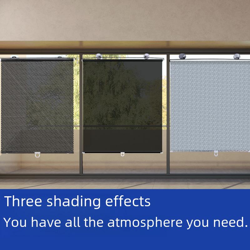 Automatic Retractable Car Sunshade Roller Blinds for Summer Heat Insulation and Sun Protection