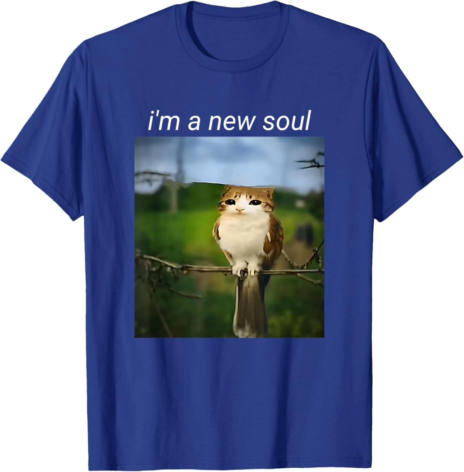 

Funny Meowl Meme Cat Owl Brainrot Gen Alpha T shirt S