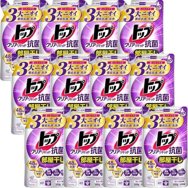 

Top Clear 500 г x 12 Room Жидкое моющее средство для стирки, тщательное удаление вирусов LION Жидкое, антибактериальное, сменное, части, сушка, одежда, моющее средство,